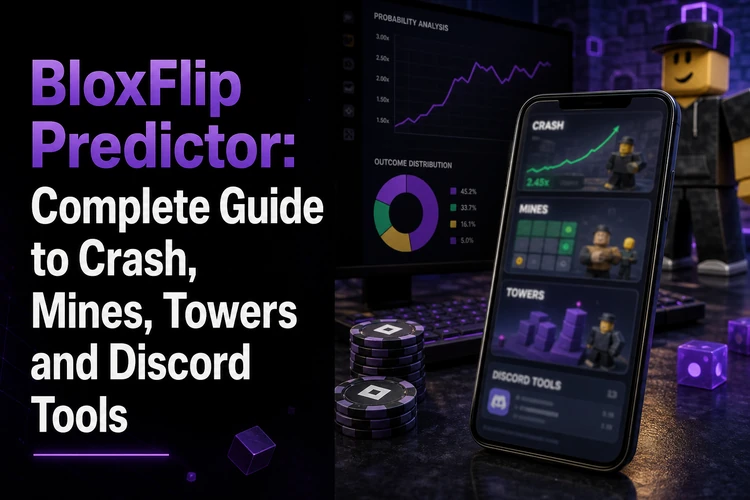 BloxFlip Predictor: Complete Guide to Crash, Mines, Towers and Discord Tools